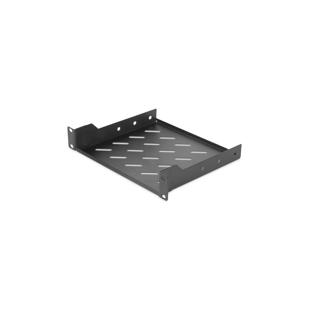 Produktbild för Digitus DN-10-TRAY-2-B - hylla för rack - 1U