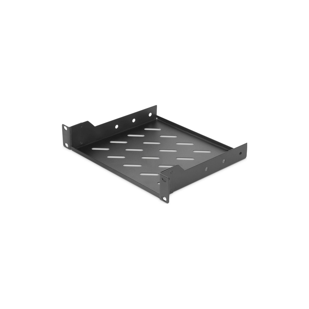 Produktbild för Digitus DN-10-TRAY-2-B - hylla för rack - 1U