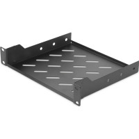 Produktbild för Digitus DN-10-TRAY-2-B - hylla för rack - 1U