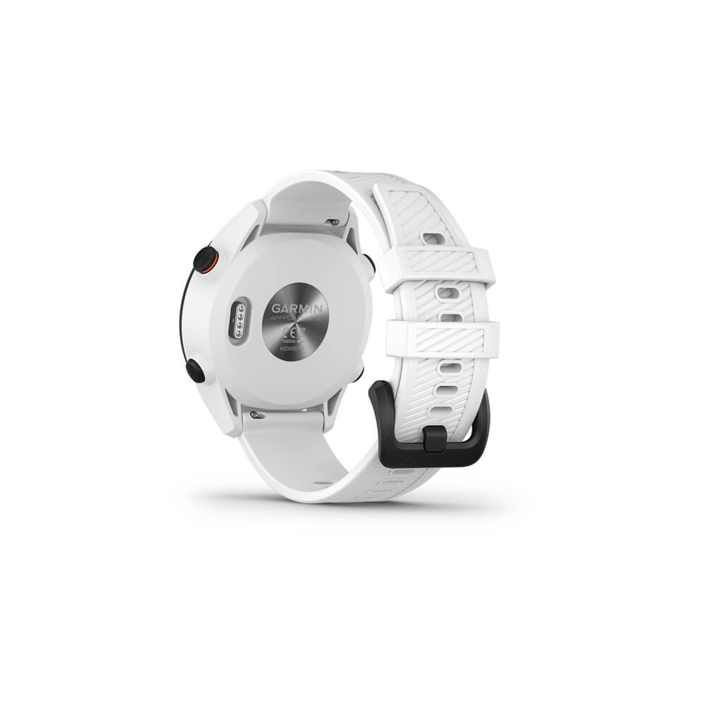 Produktbild för Garmin Approach S12 - vit - sportklocka med rem - 125 MB