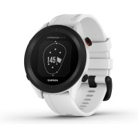 Produktbild för Garmin Approach S12 - vit - sportklocka med rem - 125 MB