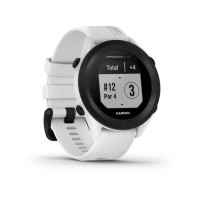Produktbild för Garmin Approach S12 - vit - sportklocka med rem - 125 MB