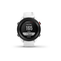 Produktbild för Garmin Approach S12 - vit - sportklocka med rem - 125 MB