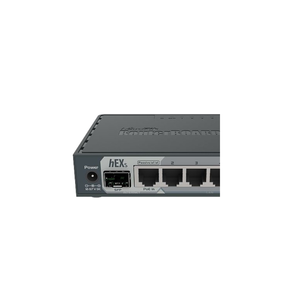 Produktbild för MikroTik RouterBOARD hEX S - router - skrivbordsmodell