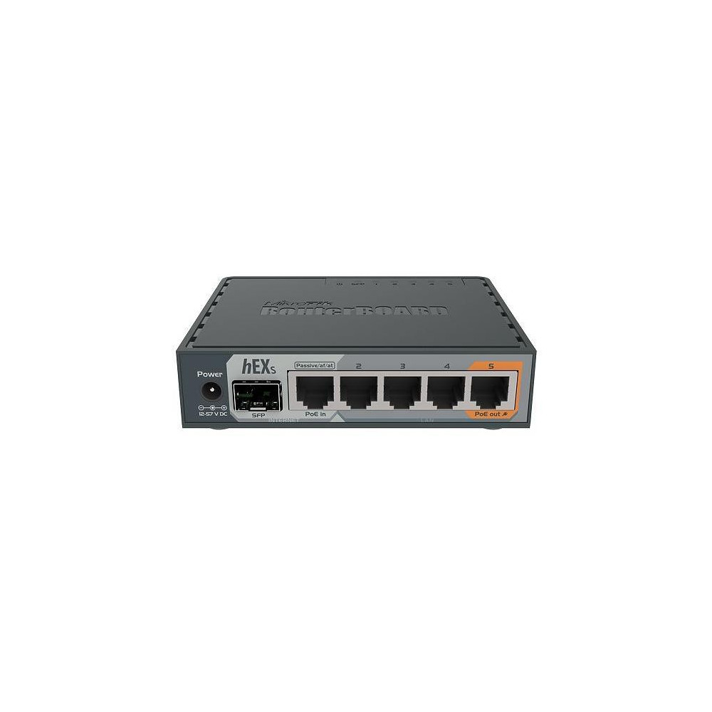 Produktbild för MikroTik RouterBOARD hEX S - router - skrivbordsmodell
