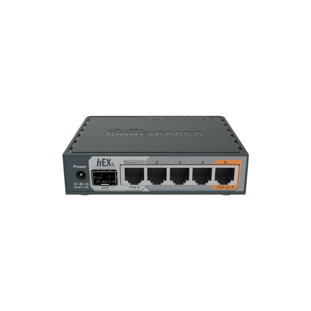 Produktbild för MikroTik RouterBOARD hEX S - router - skrivbordsmodell
