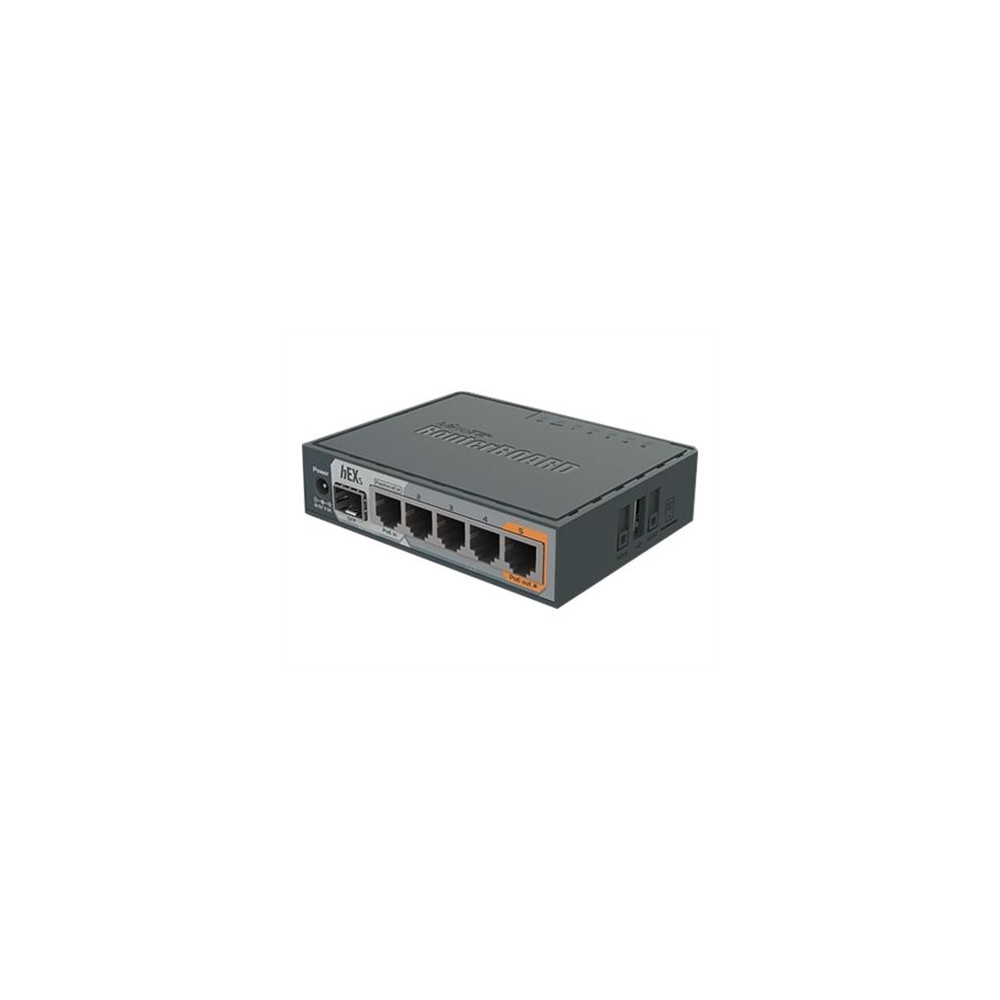 Produktbild för MikroTik RouterBOARD hEX S - router - skrivbordsmodell