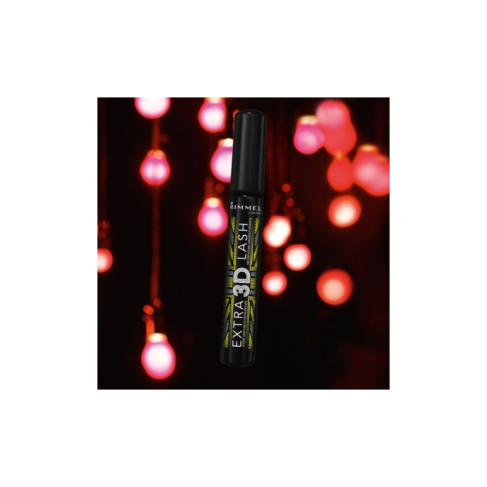 Produktbild för Rimmel London Mascara Extra 3D Lash (003 Extreme Black) 8 ml
