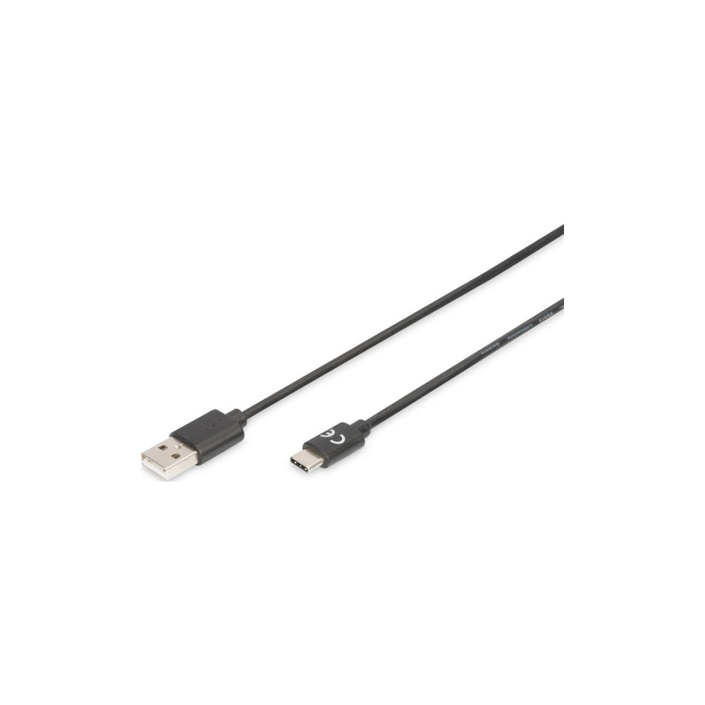 Produktbild för DIGITUS - USB typ C-kabel - USB till USB-C - 1.8 m