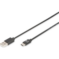 Produktbild för DIGITUS - USB typ C-kabel - USB till USB-C - 1.8 m