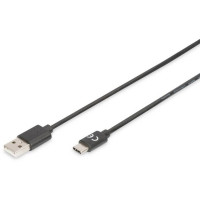 Produktbild för DIGITUS - USB typ C-kabel - USB till USB-C - 1.8 m