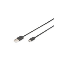 Produktbild för DIGITUS - USB typ C-kabel - USB till USB-C - 1.8 m