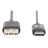 Produktbild för DIGITUS - USB typ C-kabel - USB till USB-C - 1.8 m