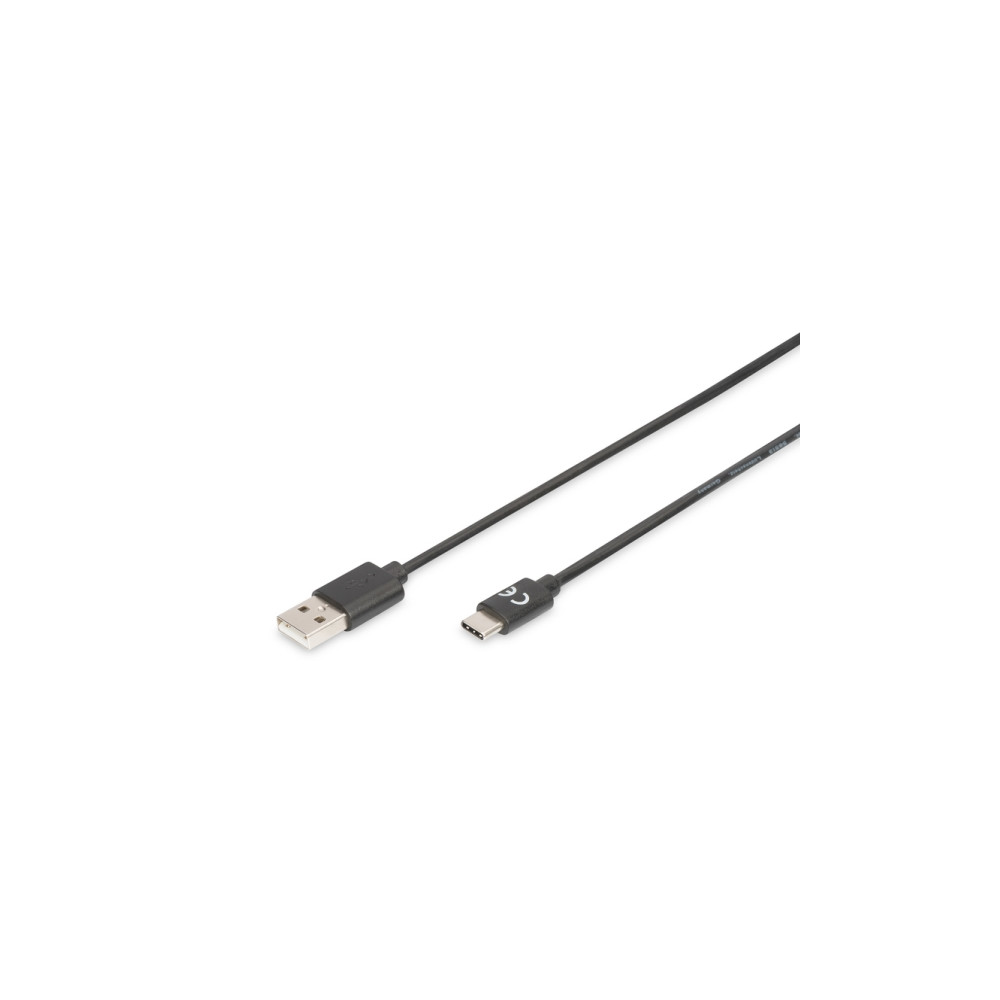 Produktbild för DIGITUS - USB typ C-kabel - USB till USB-C - 1.8 m