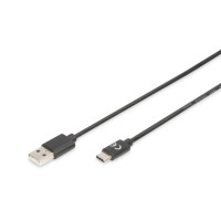 Produktbild för DIGITUS - USB typ C-kabel - USB till USB-C - 1.8 m