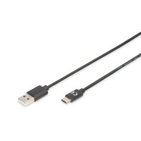 Produktbild för DIGITUS - USB typ C-kabel - USB till USB-C - 1.8 m