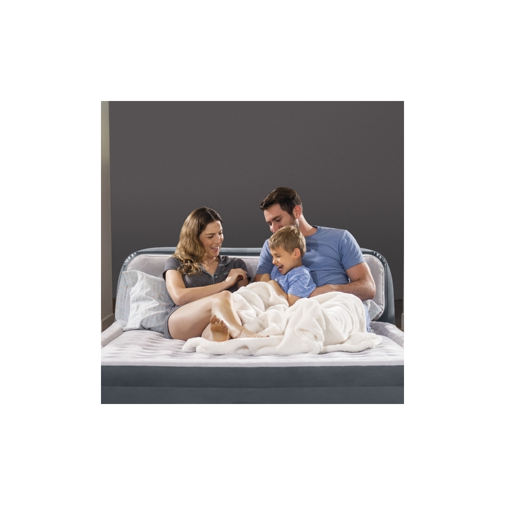 Produktbild för Intex DuraBeam Ultra Plush Headboard, Dubbelmadrass, Rektang...