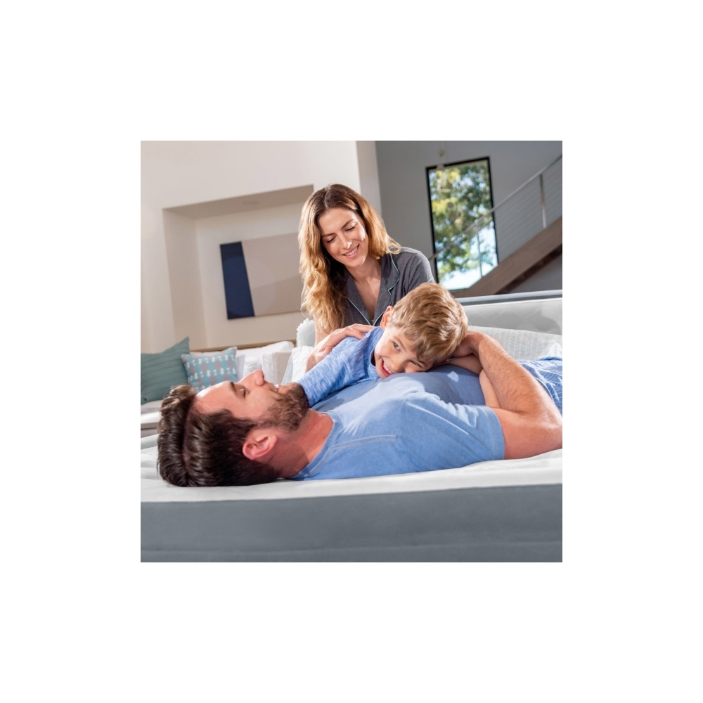 Produktbild för Intex DuraBeam Ultra Plush Headboard, Dubbelmadrass, Rektang...