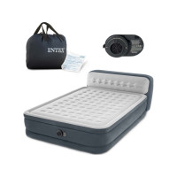 Produktbild för Intex DuraBeam Ultra Plush Headboard, Dubbelmadrass, Rektang...