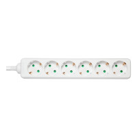 Produktbild för DELTACO GT-0601 - effektband - 3680 Watt