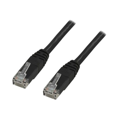 Deltaco DELTACO TP-603S - patch-kabel - 30 cm - svart