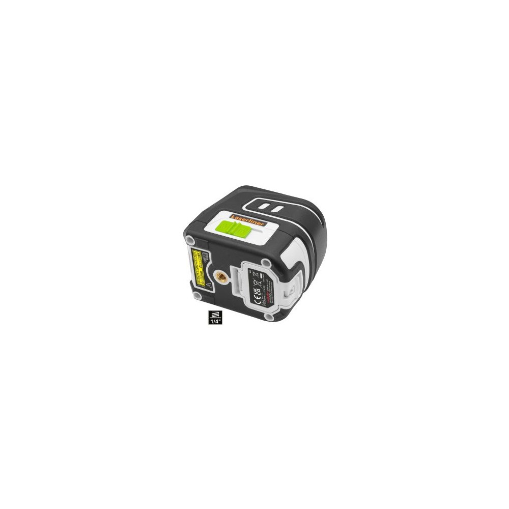 Produktbild för Laserliner SmartCross, 40 m, 0,3 mm/m, 4°, 515 nm, Grön, 515...