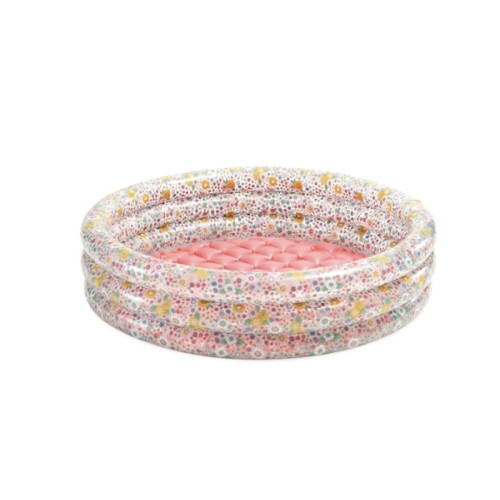Intex Uppblåsbar pool, plaskdamm för barn FLOWERS 86x25 cm INTEX 5...