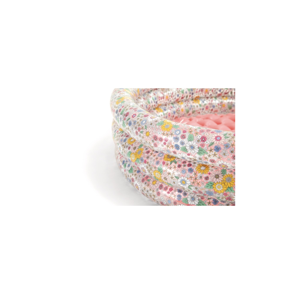 Produktbild för Uppblåsbar pool, plaskdamm för barn FLOWERS 86x25 cm INTEX 5...