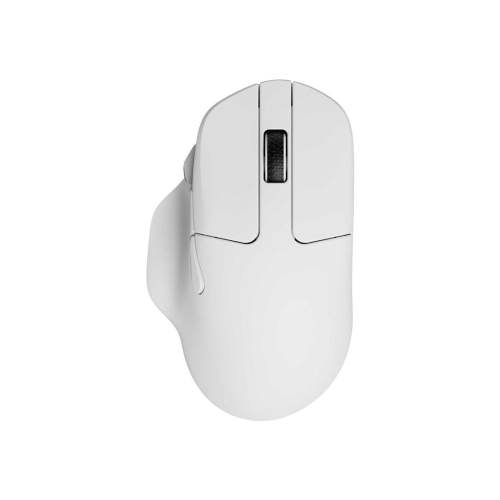 Produktbild för Keychron M7 - vertikal mus - 2.4 GHz, Bluetooth 5.3, USB-C - vit