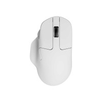 Produktbild för Keychron M7 - vertikal mus - 2.4 GHz, Bluetooth 5.3, USB-C - vit