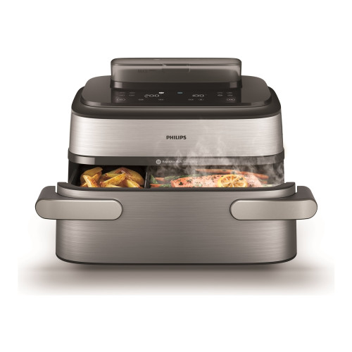 Philips Philips 5000 Series NA565 - dubbel luftfritös - silver/svart