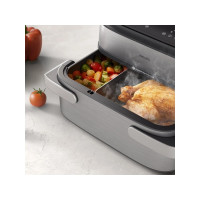 Produktbild för Philips 5000 Series NA565 - dubbel luftfritös - silver/svart