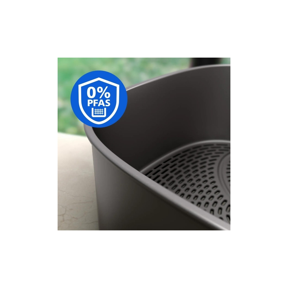 Produktbild för Philips 5000 Series NA565 - dubbel luftfritös - silver/svart