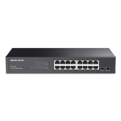 Mercusys Mercusys MS116GS V1 - switch - 16 portar - rackmonterbar