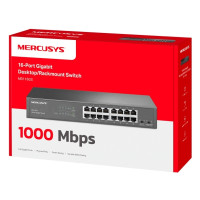 Produktbild för Mercusys MS116GS V1 - switch - 16 portar - rackmonterbar