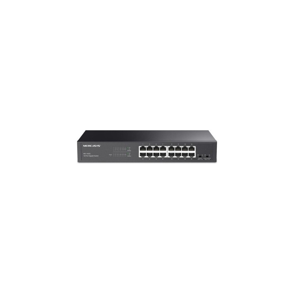 Produktbild för Mercusys MS116GS V1 - switch - 16 portar - rackmonterbar