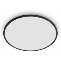 Produktbild för Philips Superslim CL550 - vägg-/taklampa - LED - totalt: 36 W - 2700 K - rund - svart