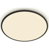 Produktbild för Philips Superslim CL550 - vägg-/taklampa - LED - totalt: 36 W - 2700 K - rund - svart