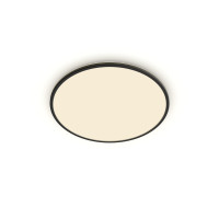 Produktbild för Philips Superslim CL550 - vägg-/taklampa - LED - totalt: 36 W - 2700 K - rund - svart