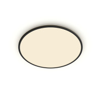 Produktbild för Philips Superslim CL550 - vägg-/taklampa - LED - totalt: 36 W - 2700 K - rund - svart