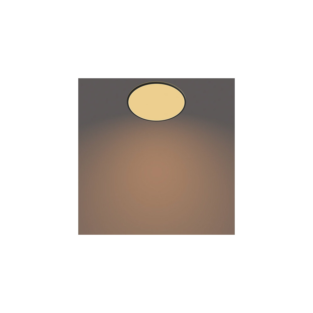 Produktbild för Philips Superslim CL550 - vägg-/taklampa - LED - totalt: 36 W - 2700 K - rund - svart