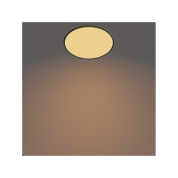 Produktbild för Philips Superslim CL550 - vägg-/taklampa - LED - totalt: 36 W - 2700 K - rund - svart
