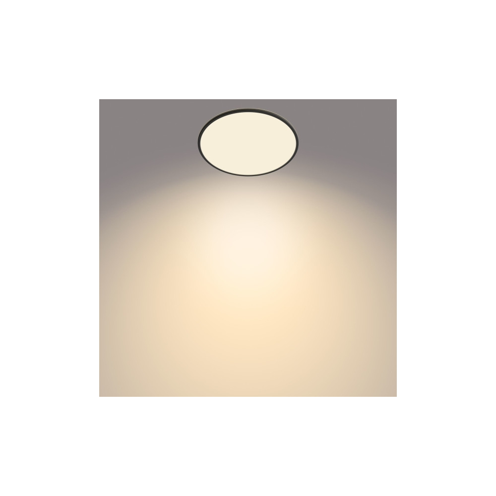 Produktbild för Philips Superslim CL550 - vägg-/taklampa - LED - totalt: 36 W - 2700 K - rund - svart