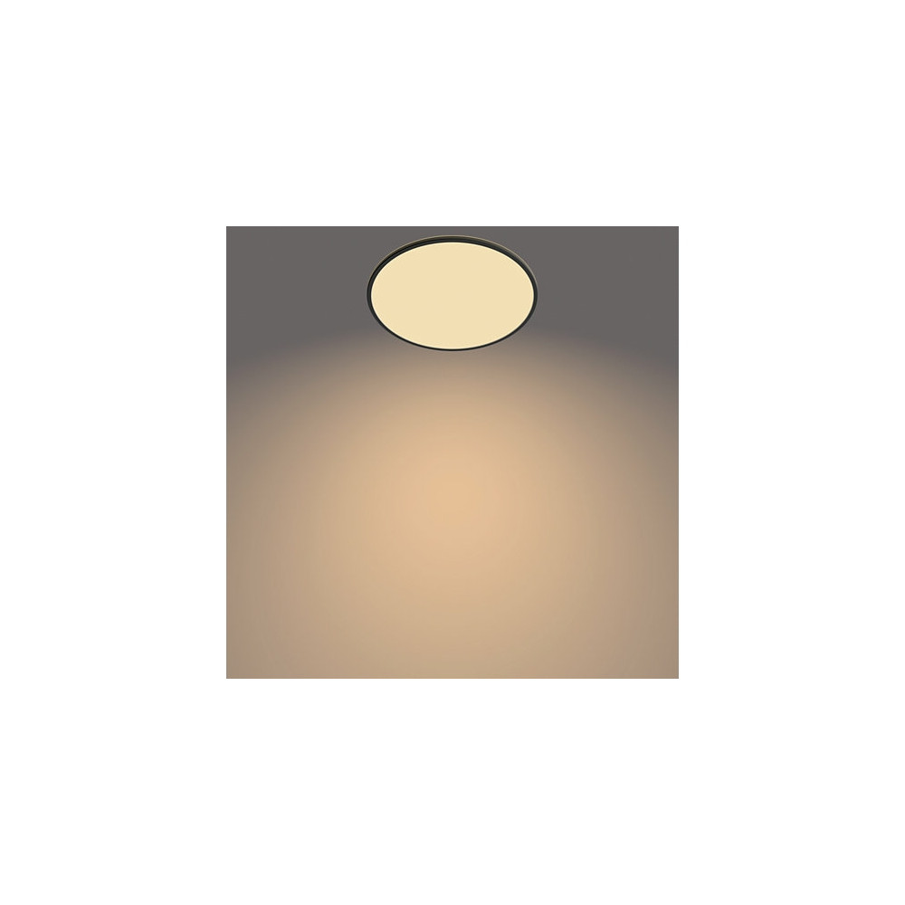 Produktbild för Philips Superslim CL550 - vägg-/taklampa - LED - totalt: 36 W - 2700 K - rund - svart
