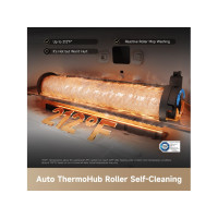 Produktbild för Dreame Aqua10 Ultra Roller Complete, Kombinationsspis, Vit,...