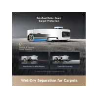 Produktbild för Dreame Aqua10 Ultra Roller Complete, Kombinationsspis, Vit,...
