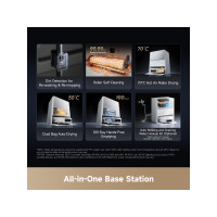 Produktbild för Dreame Aqua10 Ultra Roller Complete, Kombinationsspis, Vit,...
