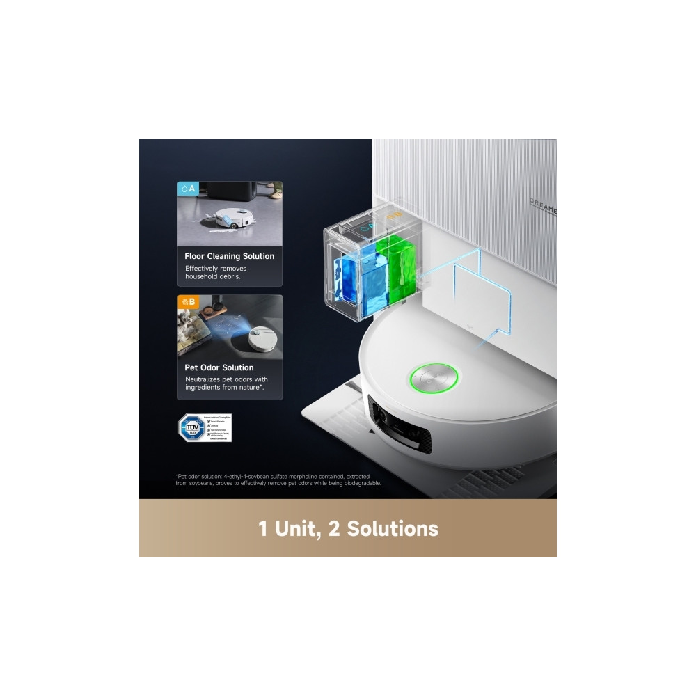 Produktbild för Dreame Aqua10 Ultra Roller Complete, Kombinationsspis, Vit,...