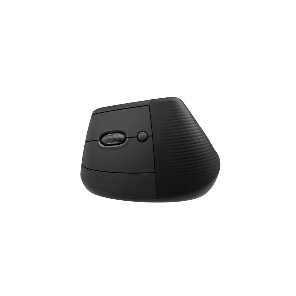 Produktbild för Logitech Lift for Business - vertikal mus - Bluetooth, 2.4 GHz - grafit