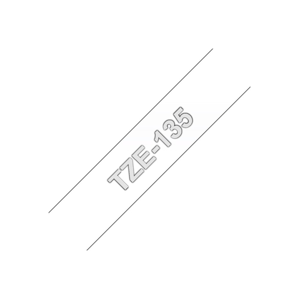 Produktbild för Brother TZe-135 - bandlaminat - 1 kassett(er) - Rulle (1,2 cm x 8 m)